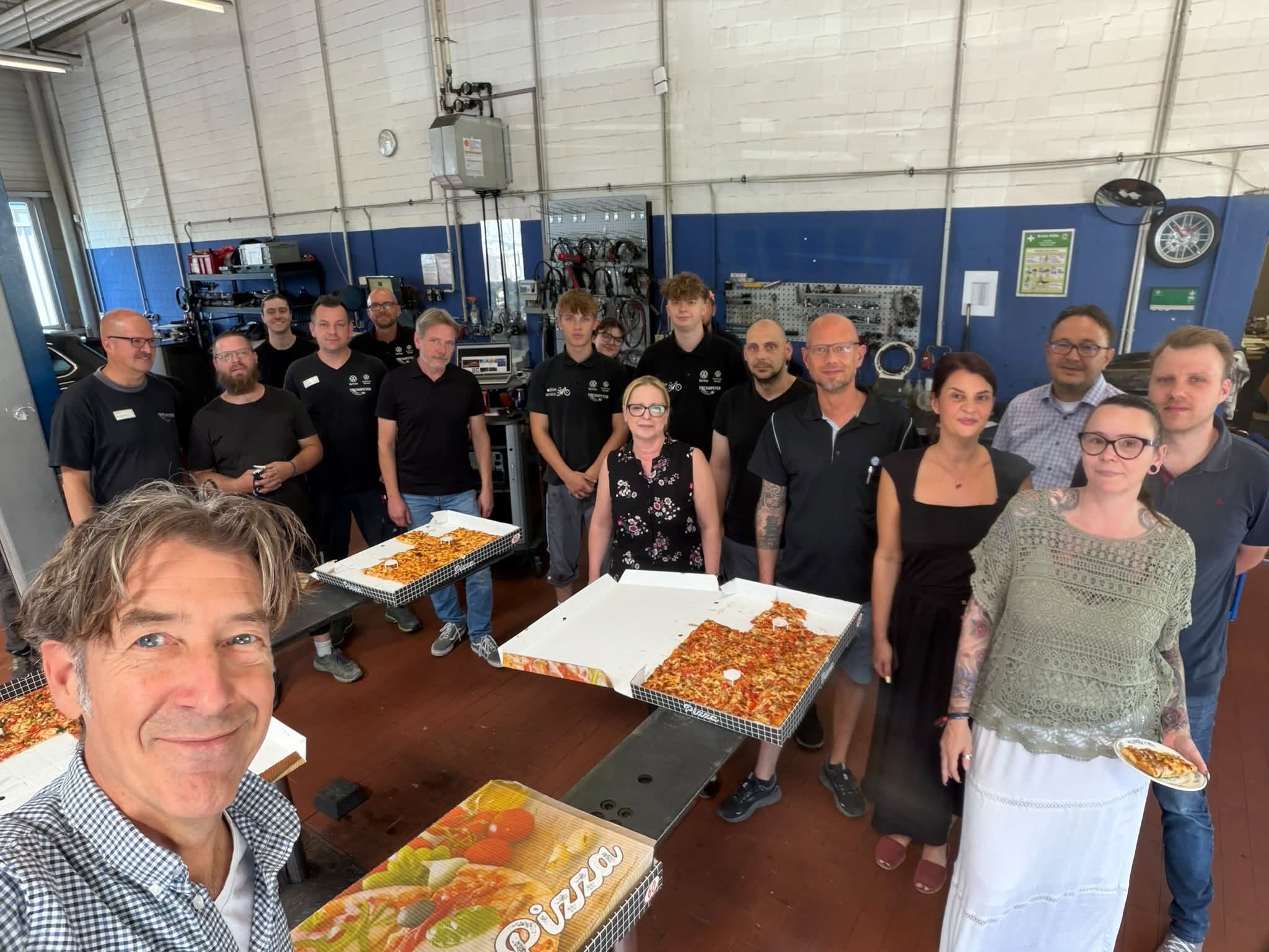 Pizza statt Pausenbrot
